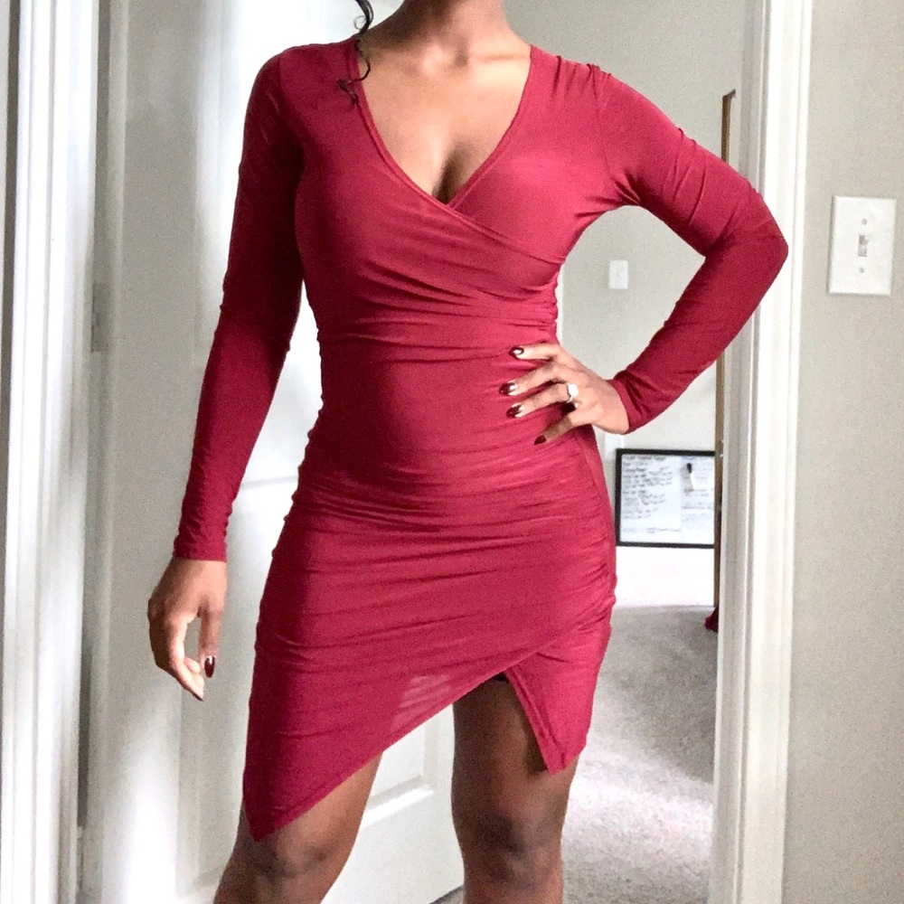 Slinky Wrap Dress [Worn Once]